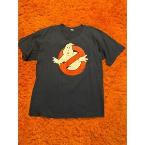 Ghostbusters glow in the dark Shirt Ghost Logo 2009 Movie Tee